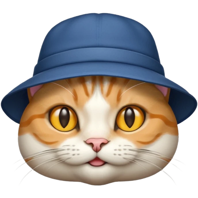Cat with hat emoji