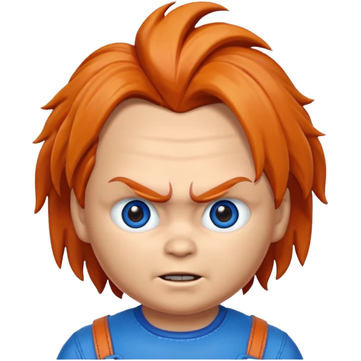 Un emojin de chuky emoji