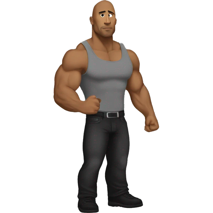 The rock emoji