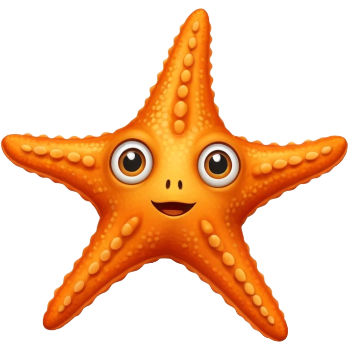 starfish with big eyes emoji