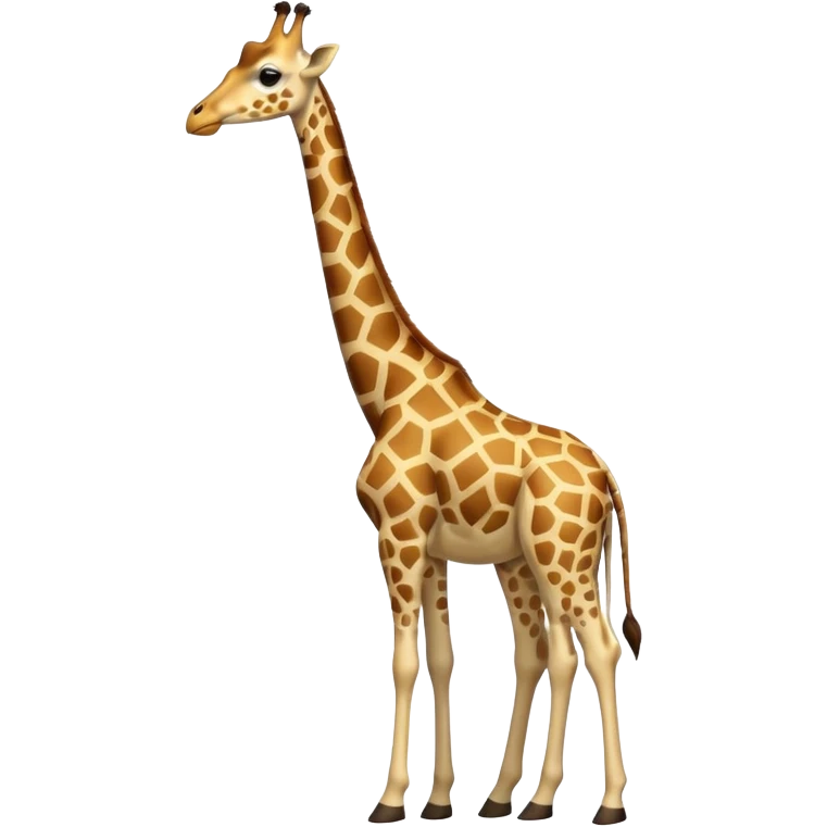 High resolution giraffe  emoji