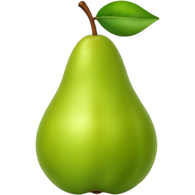 Pear emoji