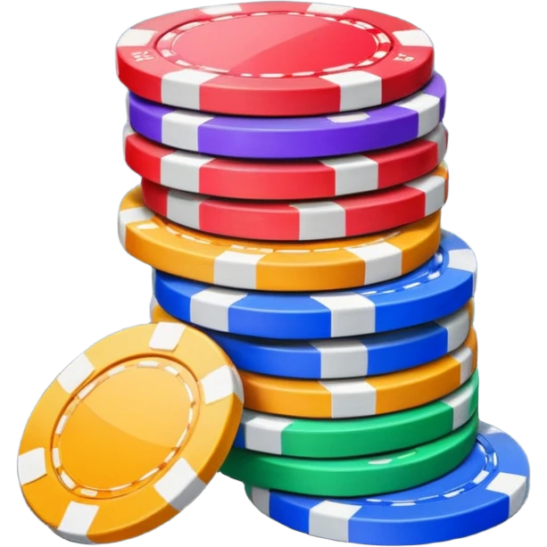 poker chips emoji