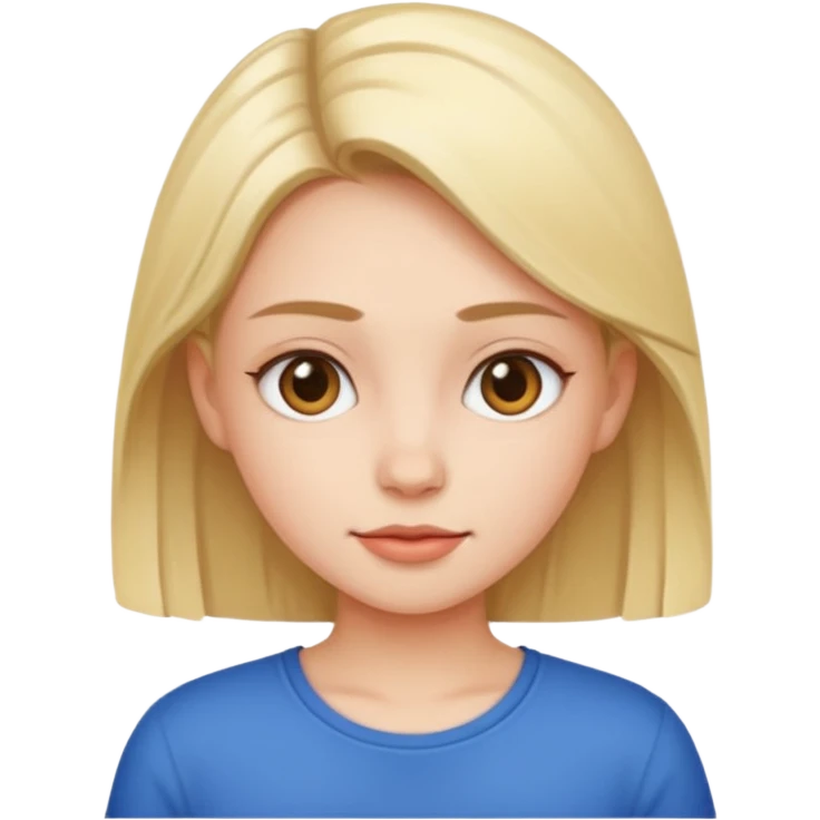 Girl in top emoji