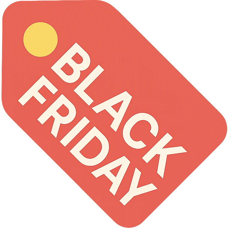Black Friday label badge  emoji