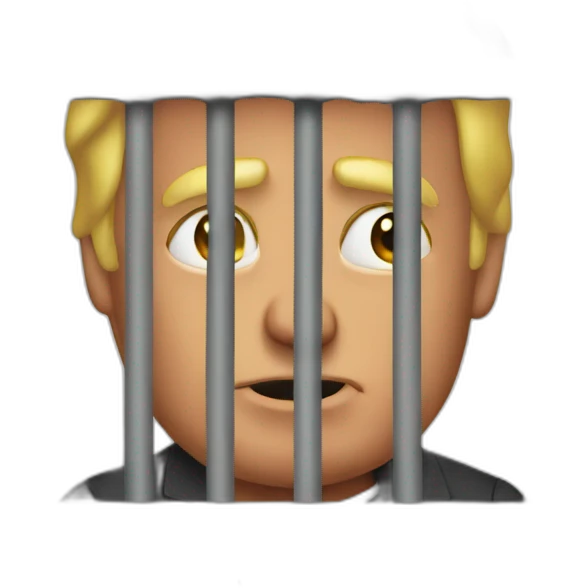 trump-in-jail-cell emoji
