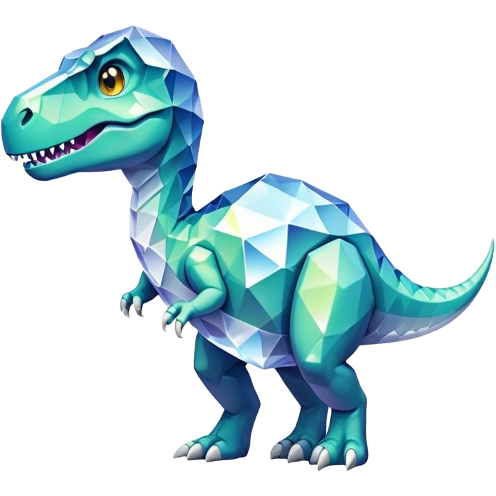 Diamond dinosaur  emoji