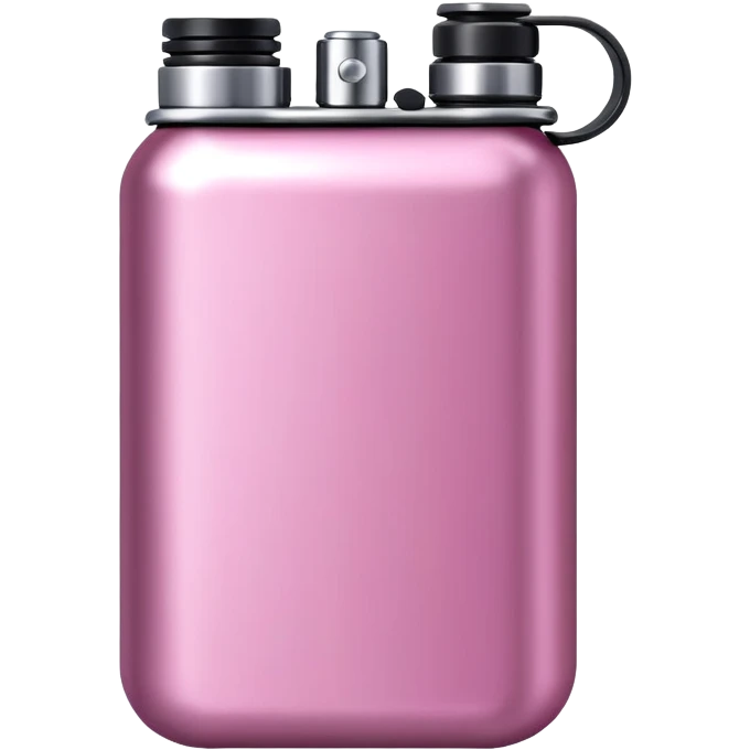pink water flask  emoji