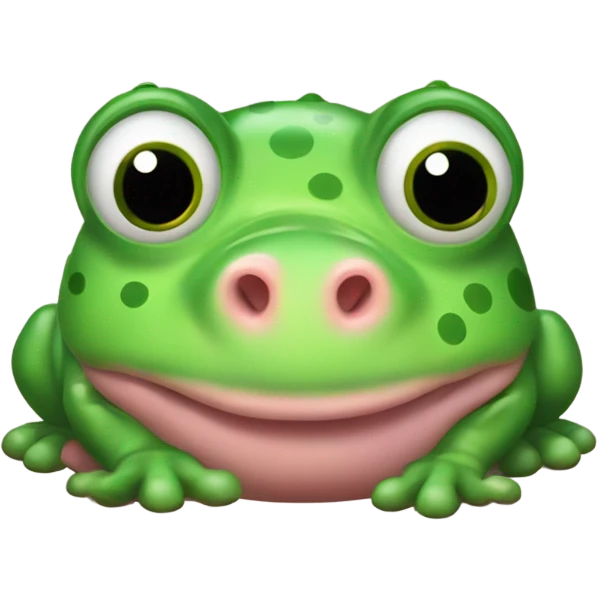 Frog and pig hybrid  emoji