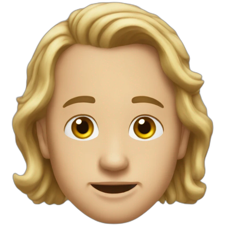 Ridget back lustig emoji