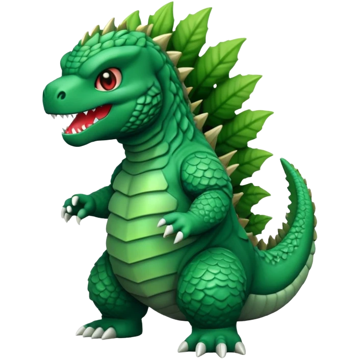 Godzilla chibi emoji