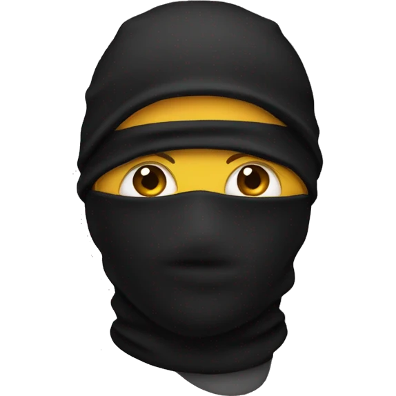 Ski mask emoji