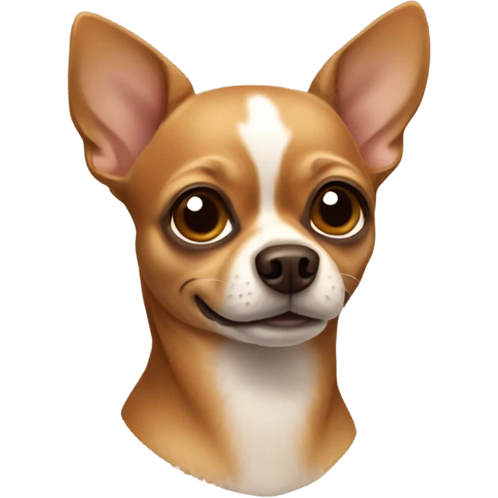 Brown chihuahua  emoji