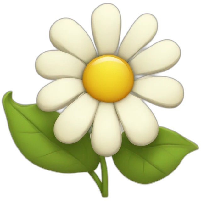 retro flower emoji