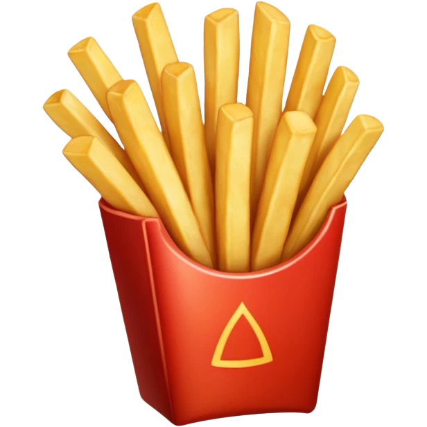 just french fries emoji