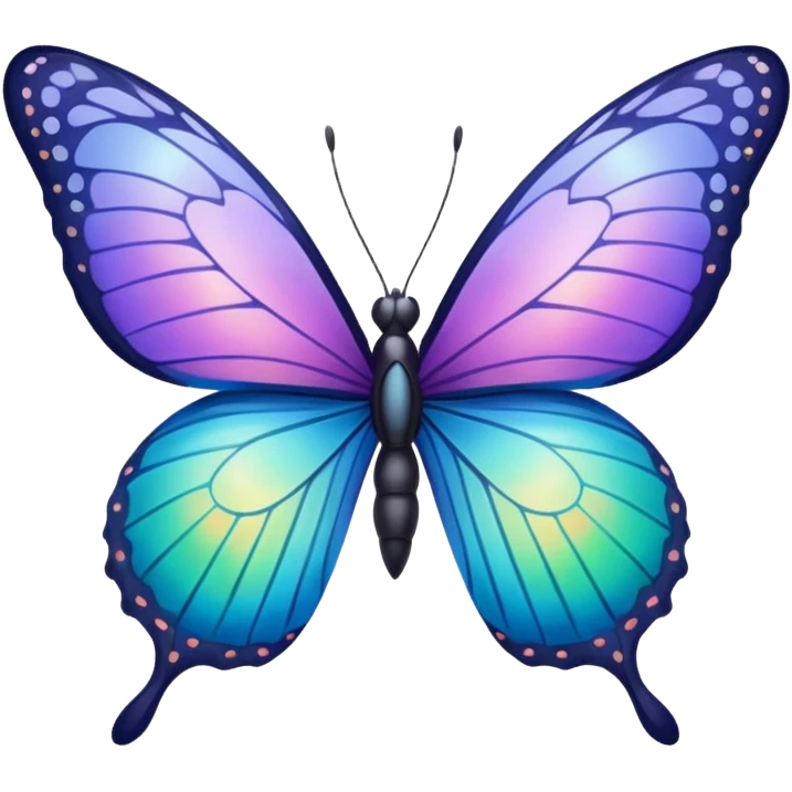 stylo butterfly emoji