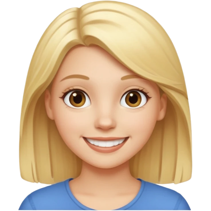 young white girl emoji