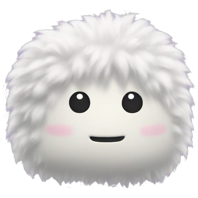 Fluffy pillow emoji