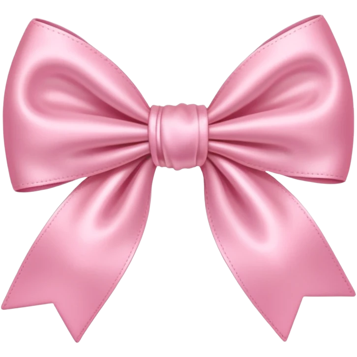 Baby pink bow emoji