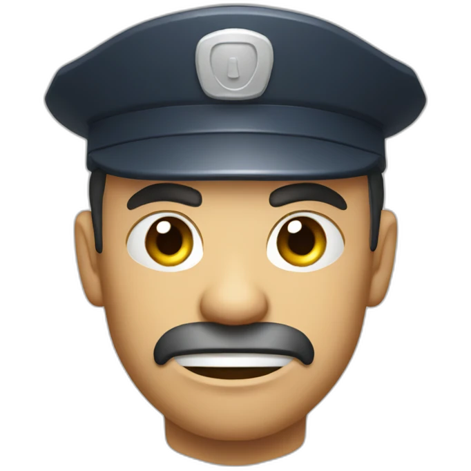 angry postman emoji