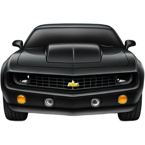 Black Camero emoji