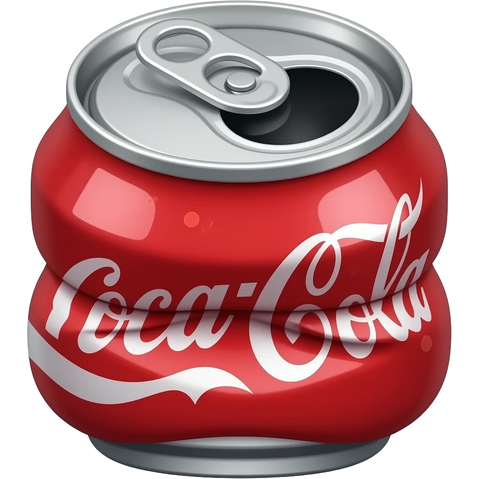 Squashed Soda Can emoji