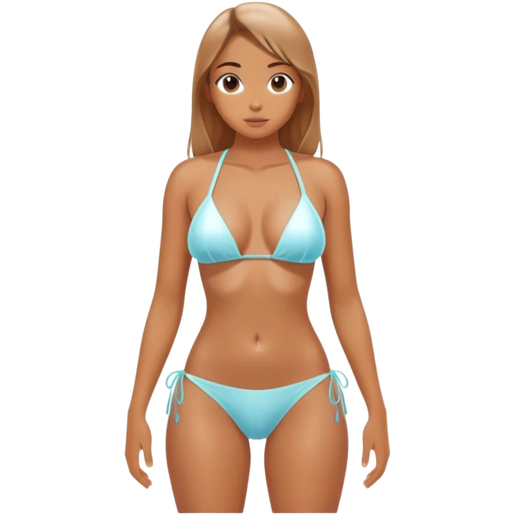 
Girl in small bikini, bikini is made of thin transparent material, style of Jibaro by Alberto Mielgo, magic gap, huge cameltoe panties, pose standing, 4K, wet clothes, daylight, view from behind

 emoji
