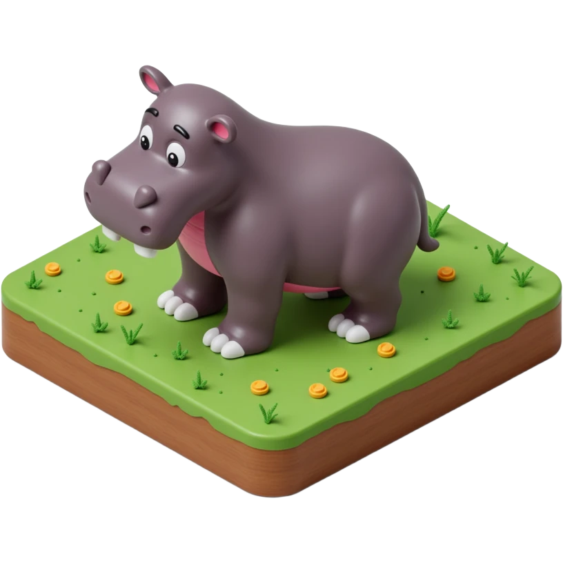 Hippo emoji