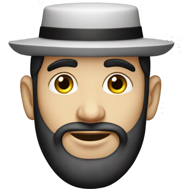 Ultra Orthodox Jewish male emoji