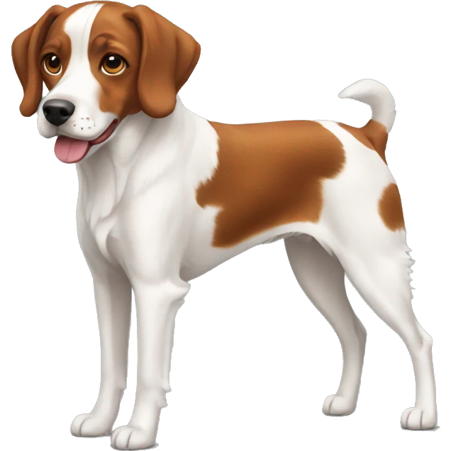 Brittany Dog Breed Full Body emoji
