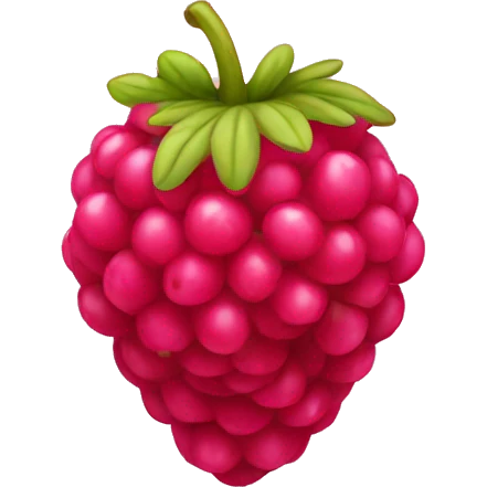 Rasberry emoji