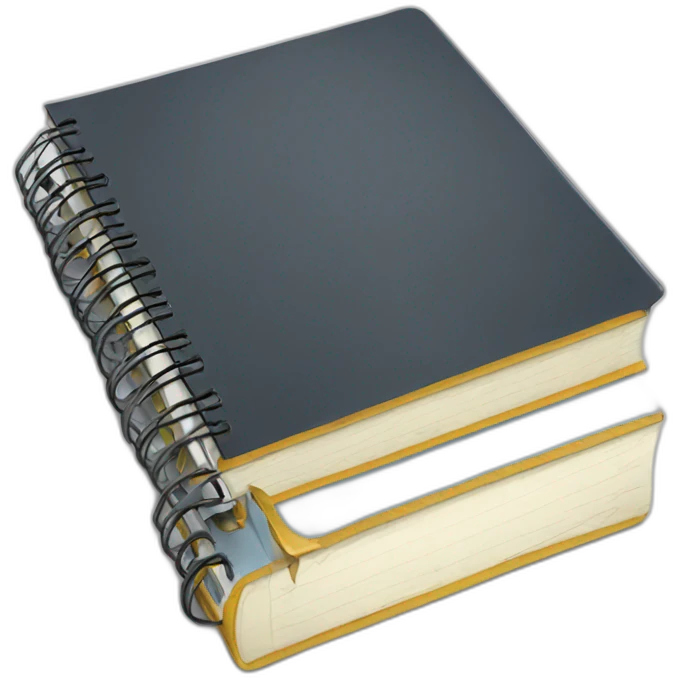 notebook publicidad emoji