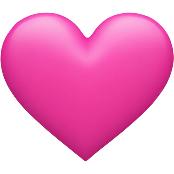 Pink heart  emoji