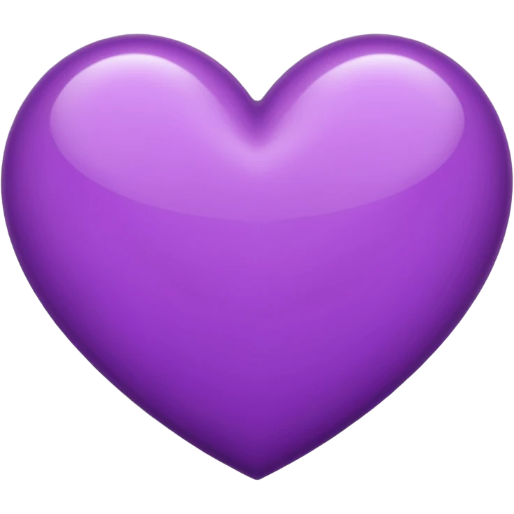 purple heart emoji