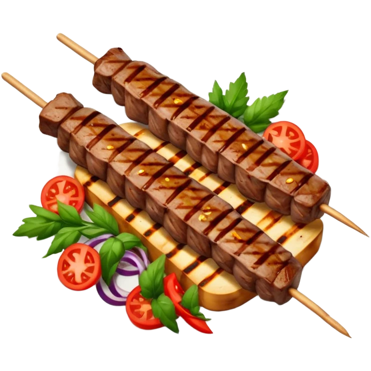 beef kebab emoji