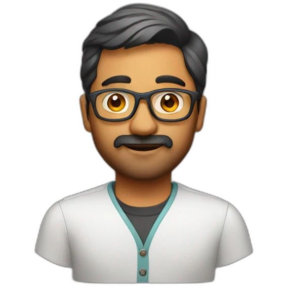 An Indian product designer emoji