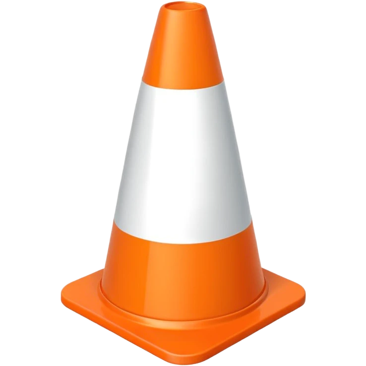 traffic cone emoji