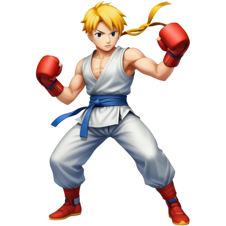 Anime fighter emoji