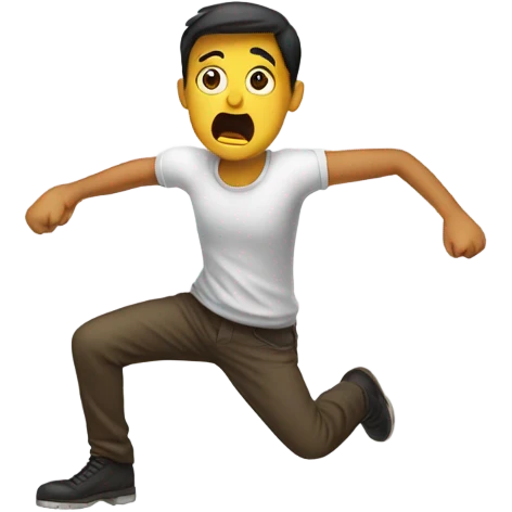 fell off emoji