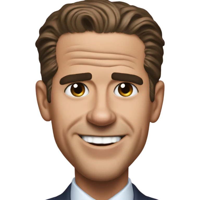 Hunter Biden winking emoji