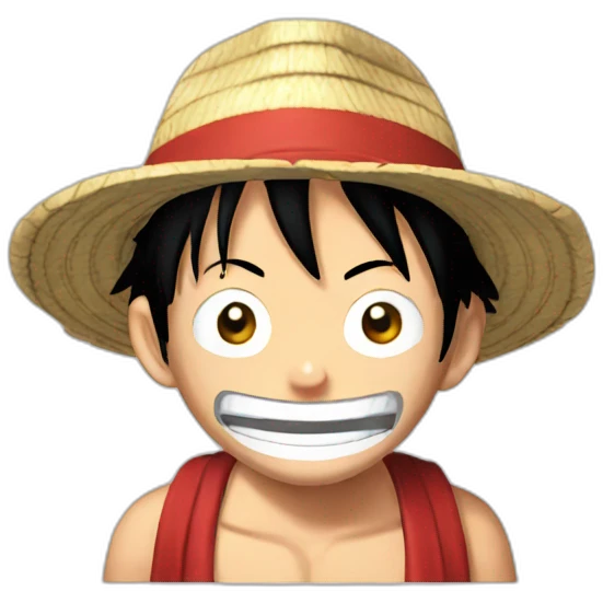 Luffy emoji