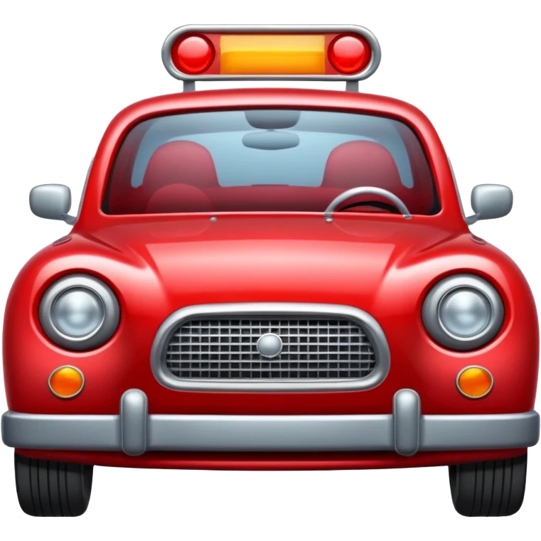 Car stopping emoji