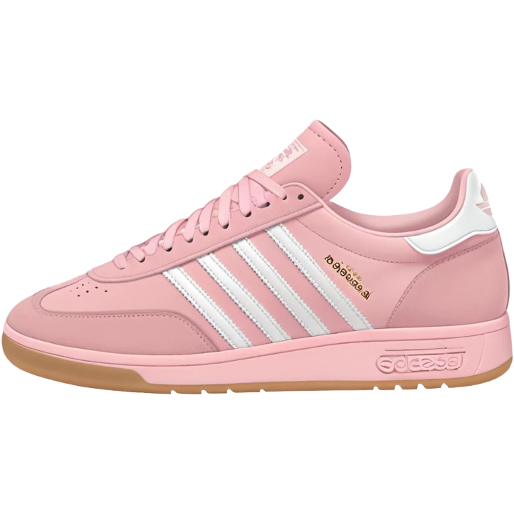 babypink adidas spezial sneakers emoji