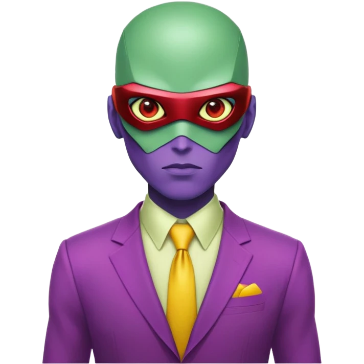 Vision character from captain america: civil war emoji