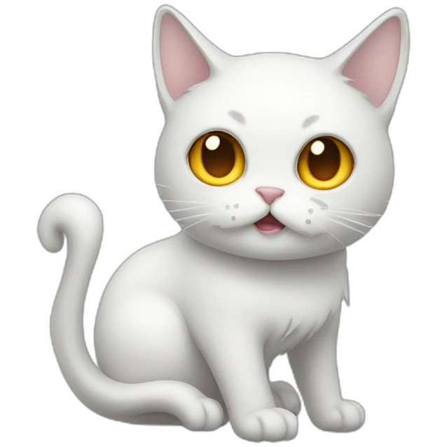 ghost cat emoji