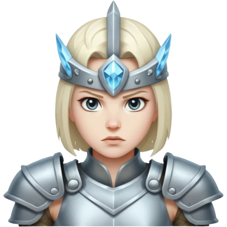 crystal-armored warrior emoji