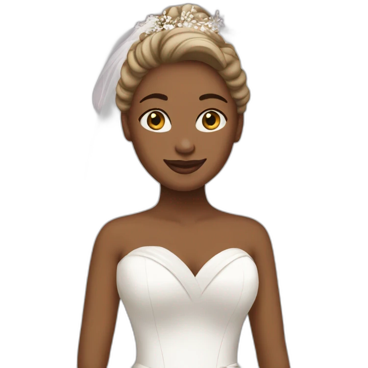 Bride to be emoji