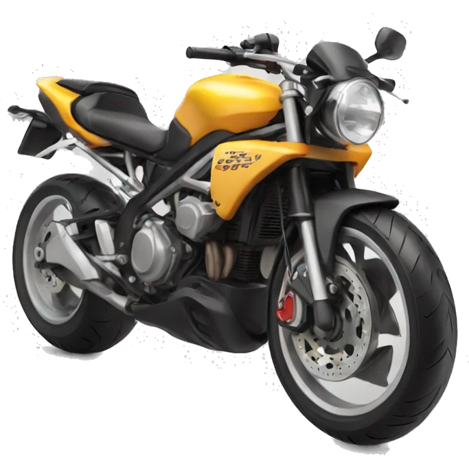 a motorbike that rears up on its rear wheel emoji