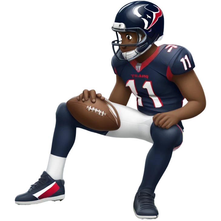 Football player that’s jersey number is 11 and he plays for the Houston texans emoji