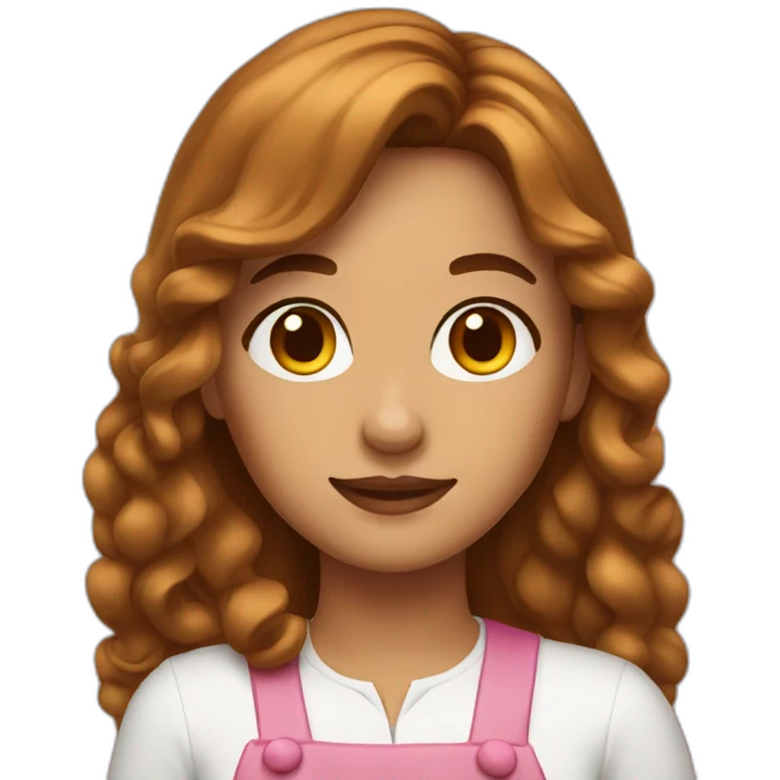 Madeline bakerie brown hair emoji